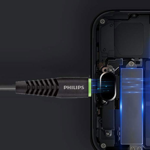 כבל USB-A ל-USB Type-C באורך 1.2 מטר מבית Philips