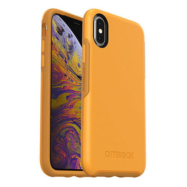 מגן כיסוי OtterBox Symmetry כתום לאייפון X/XS הכיסוי החזק בעולם