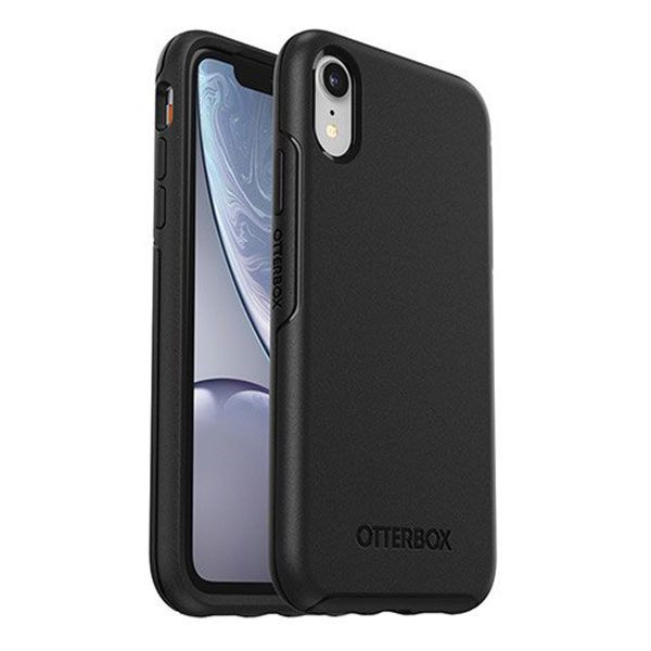 מגן כיסוי OtterBox Symmetry שחור לאייפון XR הכיסוי החזק בעולם