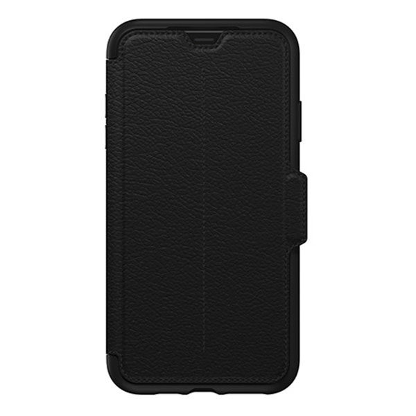 מגן כיסוי ספר OtterBox Strada שחור לאייפון XS Max הכיסוי החזק בעולם