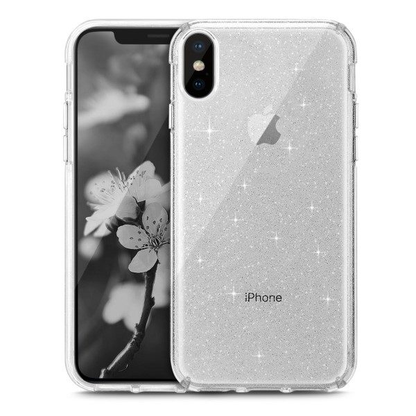 מגן נצנצים שקוף לאייפון XS Max חזק ואלגנטי Nanox