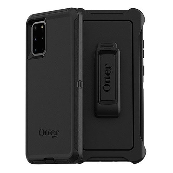 מגן כיסוי OtterBox Defender שחור לגלקסי S20 פלוס הכיסוי החזק בעולם