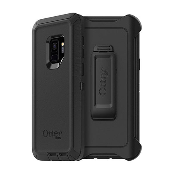 מגן כיסוי OtterBox Defender שחור לגלקסי S9 הכיסוי החזק בעולם