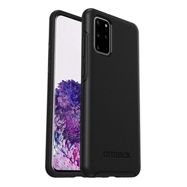 מגן כיסוי OtterBox Symmetry שחור לגלקסי S20 פלוס הכיסוי החזק בעולם