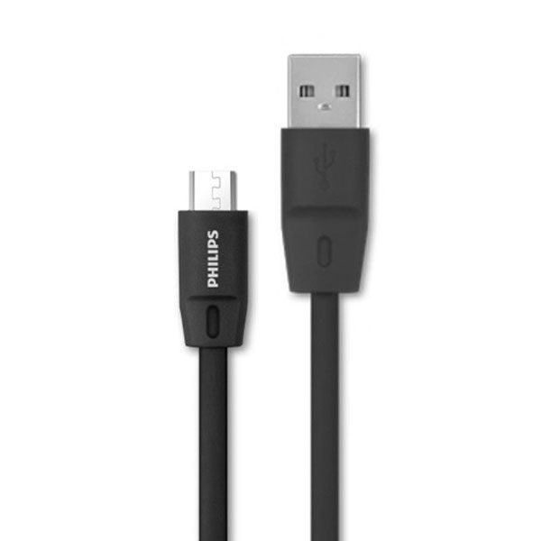 כבל טעינה USB ל-MicroUSB באורך 1.8 מטר מבית Philips