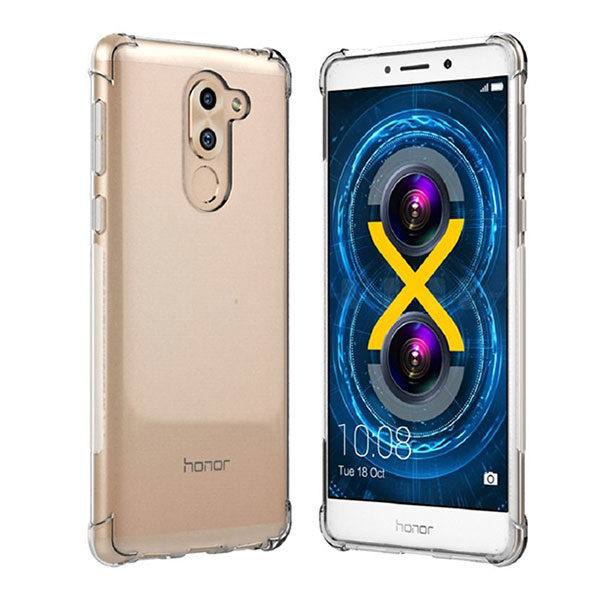 כיסוי סיליקון ל-Huawei Honor 6X עם פינות בולמות זעזועים Shock Proof