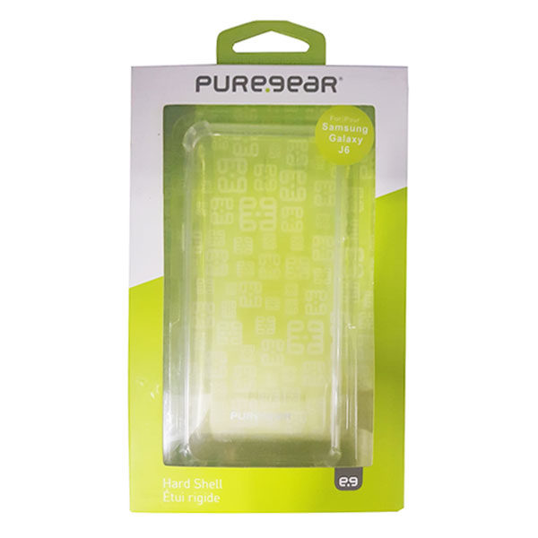 מגן כיסוי Hard Shell שקוף לגלקסי J6 מבית PureGear