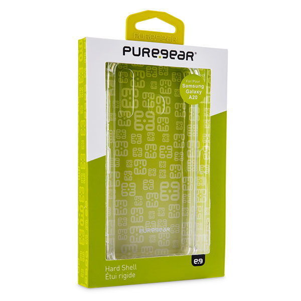 מגן כיסוי Hard Shell שקוף לגלקסי A20 מבית PureGear