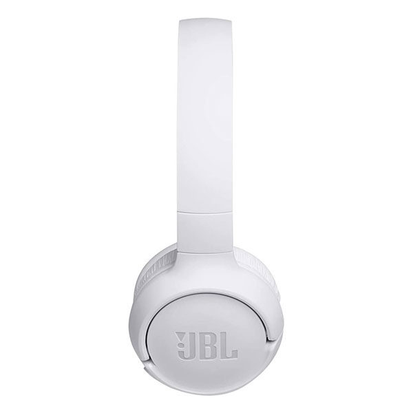 אוזניות JBL Tune 500BT קשת אלחוטיות עם מיקרופון מובנה לבן