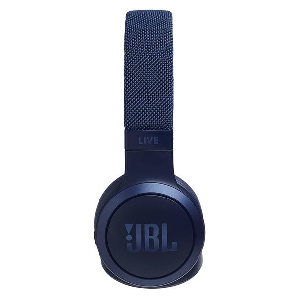 אוזניות JBL Live 400 BT קשת אלחוטיות עם סאונד איכותי כחול