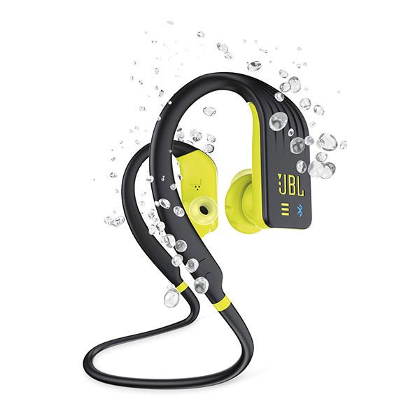 אוזניות ספורט אלחוטיות JBL Endurance Dive BT עם נגן MP3 מובנה צהוב