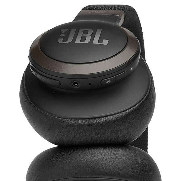 אוזניות JBL Live 650BTNC קשת אלחוטיות עם סינון רעשים אקטיבי שחור