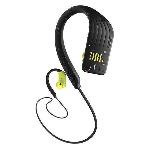 אוזניות ספורט אלחוטיות JBL Endurance Sprint עמידות בפני מים צהוב