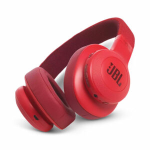 אוזניות JBL E55BT קשת אלחוטיות בעלות צליל מרחבי אדום