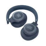 אוזניות JBL E65BTNC קשת אלחוטיות עם בס עוצמתי וסינון רעשים כחול