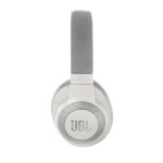 אוזניות JBL E65BTNC קשת אלחוטיות עם בס עוצמתי וסינון רעשים לבן