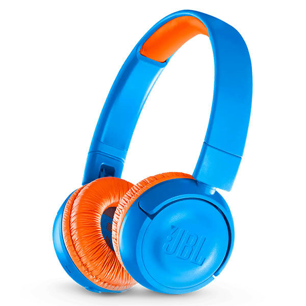 אוזניות JBL JR300BT קשת אלחוטיות לילדים עם סאונד איכותי וצלול כחול