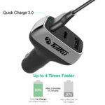 Toiko Car Charger 5.4a Qc Fast, מקט 1030015