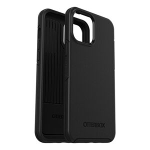 מגן כיסוי OtterBox Symmetry שחור לאייפון 12 פרו מקס הכיסוי החזק בעולם