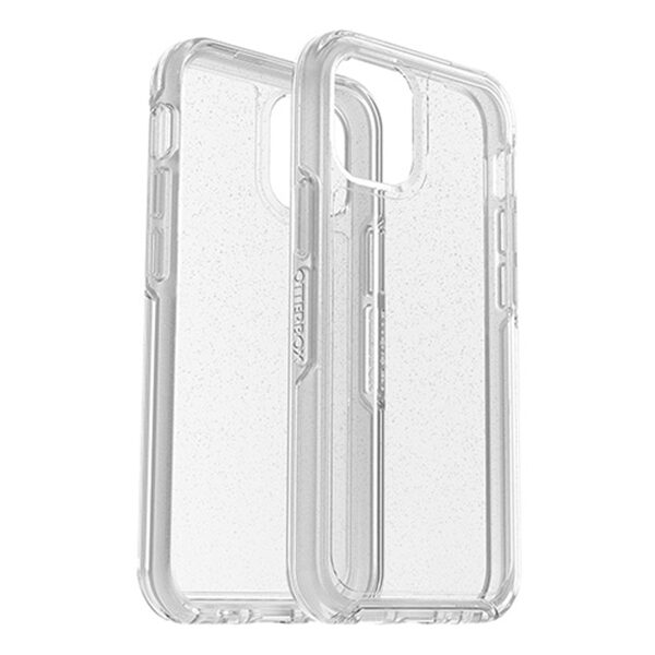 מגן כיסוי OtterBox Symmetry שקוף נצנצים לאייפון 12 מיני הכיסוי החזק בעולם