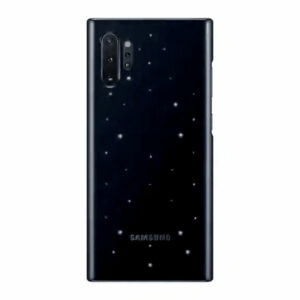 כיסוי התראות חכם לגלקסי נוט 10 פלוס מקורי שחור Samsung LED Back Cover