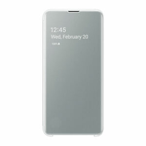 כיסוי ספר חכם לגלקסי S10e מקורי לבן Samsung Clear View