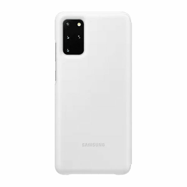 כיסוי ספר התראות חכם לגלקסי S20 פלוס מקורי לבן Samsung Smart LED View