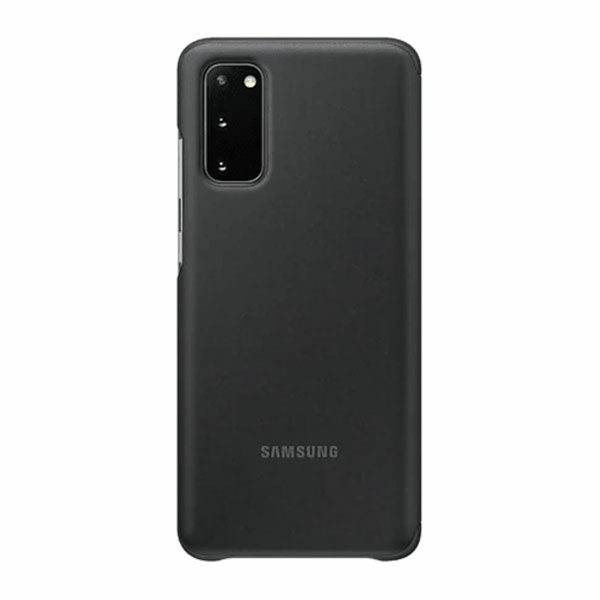 כיסוי ספר חכם לגלקסי S20 מקורי שחור Samsung Clear View