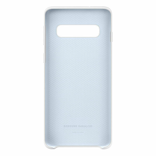 כיסוי סיליקון רך ונעים לגלקסי S10 מקורי לבן Samsung Silicone Cover