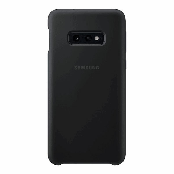 כיסוי סיליקון רך ונעים לגלקסי S10e מקורי שחור Samsung Silicone Cover