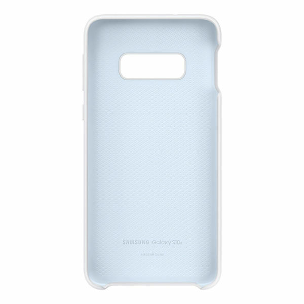 כיסוי סיליקון רך ונעים לגלקסי S10e מקורי לבן Samsung Silicone Cover