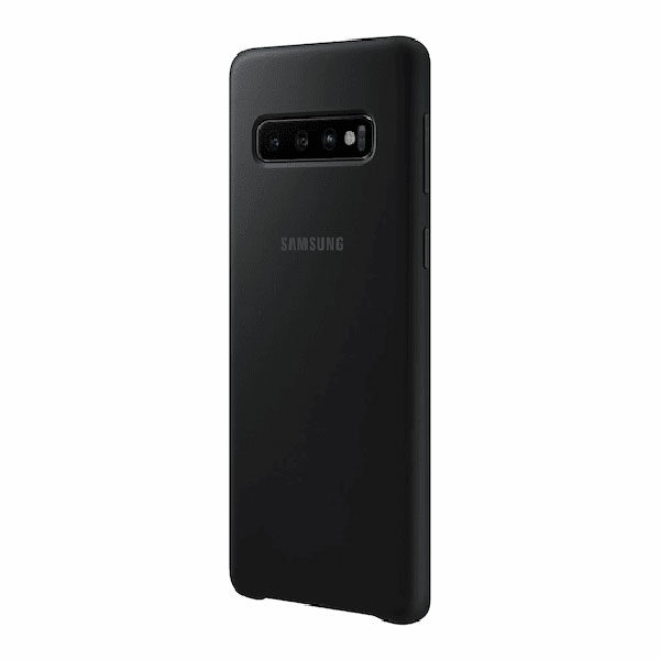 כיסוי סיליקון רך ונעים לגלקסי S10 מקורי שחור Samsung Silicone Cover