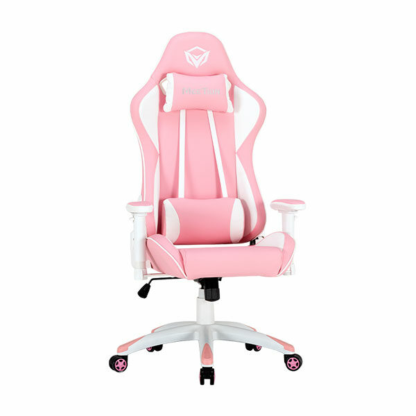 כסא גיימינג ורוד מתכוונן MeeTion Gaming Chair CHR16