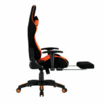 מושב גיימינג שחור כתום מקצועי עם מסאז' MeeTion Gaming Chair CHR25