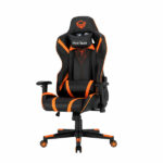 כסא גיימינג שחור כתום מתכוונן MeeTion Gaming Chair CHR15