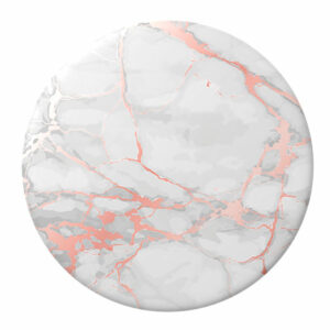 פופסוקט מחזיק לסמארטפון שיש ורוד PopSocket Abstract Rose Gold Lutz Marble