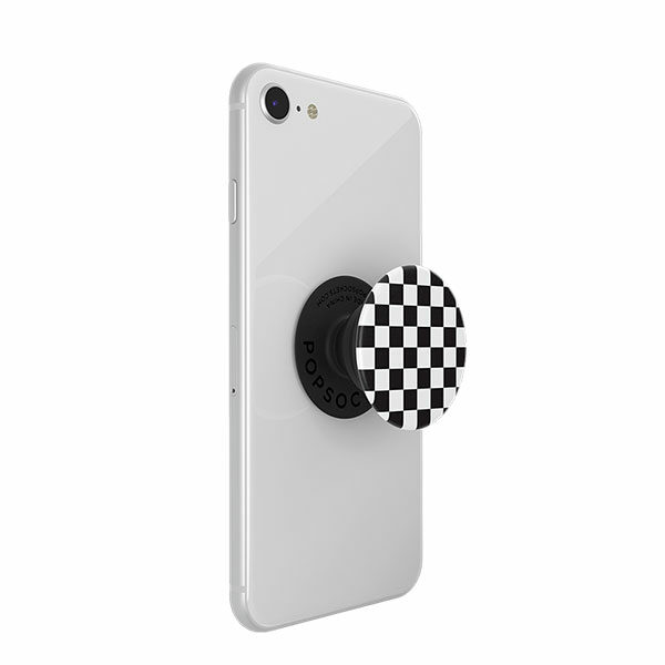 פופסוקט מעמד לסמארטפון משבצות PopSocket Checker Black