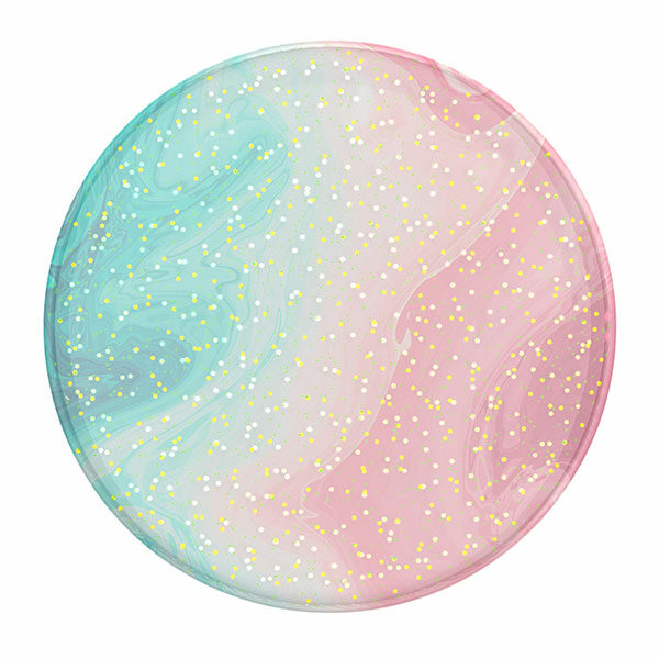 פופסוקט תופסן לסמארטפון חופי אפרסק PopSocket Glitter Peach Shores