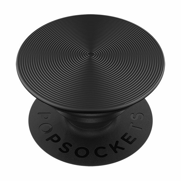 פופסוקט תופסן לסמארטפון אלומיניום שחור PopSocket Twist Black Aluminum