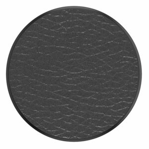 פופסוקט תופסן לסמארטפון עור דמוי PopSocket Pebbled Vegan Leather Black