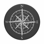 פופסוקט מעמד לסמארטפון מצפן PopSocket Icon Compass