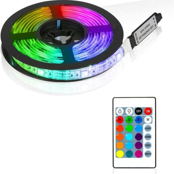 סרט לד צבעוני 2 מטר משנה צבעים RGB