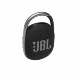 רמקול JBL Clip 4 שחור עם תופסן משודרג וסאונד חזק