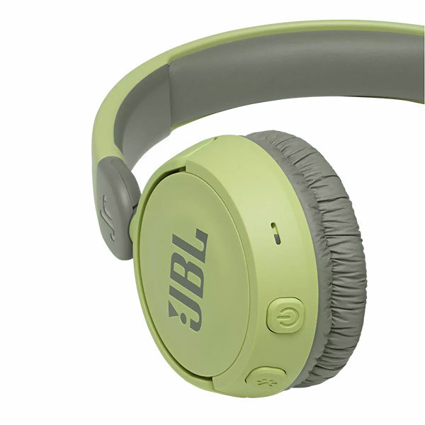 אוזניות קשת אלחוטיות לילדים JBL JR310BT ירוק עם מיקרופון מובנה