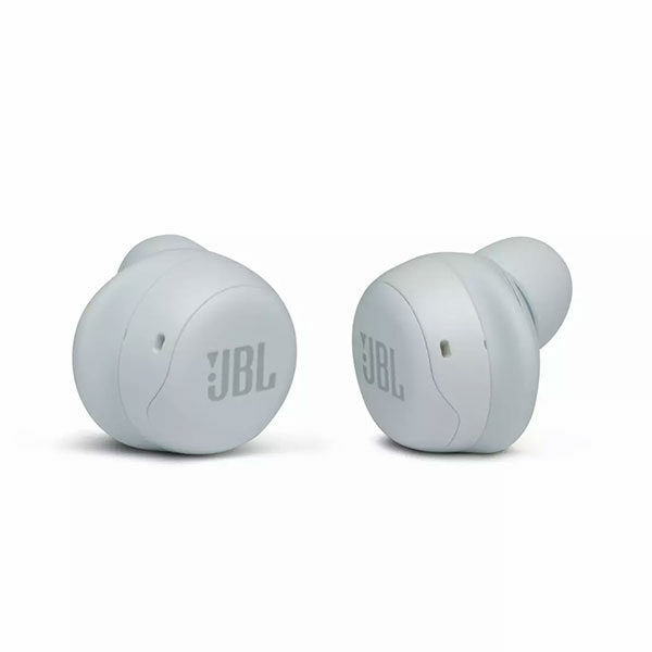 אוזניות אלחוטיות JBL Live Free NC+ TWS לבן לספורט עם סינון רעשים