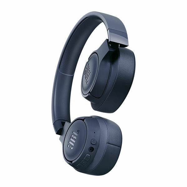 אוזניות קשת אלחוטיות JBL Tune 700BT כחול עם סאונד עוצמתי ובאס עמוק