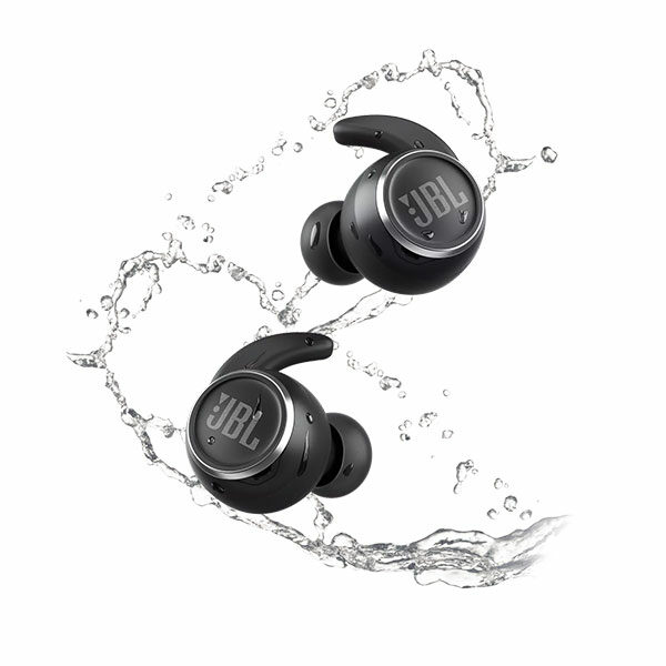 אוזניות ספורט אלחוטיות JBL Reflect Mini NC שחור עם סינון רעשים ועמידות למים