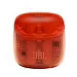 אוזניות אלחוטיות JBL Tune 225 TWS שקוף כתום עם חיי סוללה ארוכים