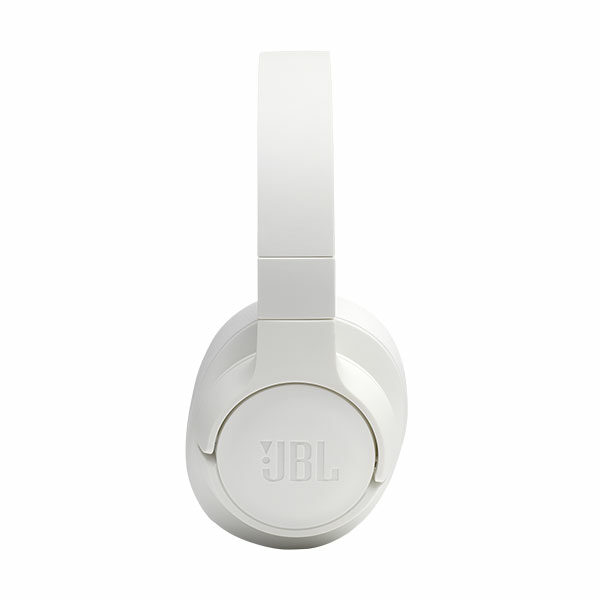 אוזניות קשת אלחוטיות JBL Tune 700BT לבן עם סאונד עוצמתי ובאס עמוק