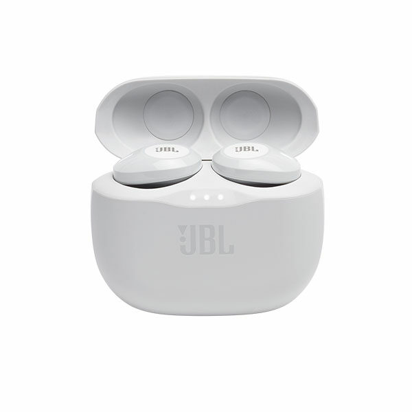 אוזניות אלחוטיות JBL Tune 125 TWS לבן עם סאונד עמוק ונקי